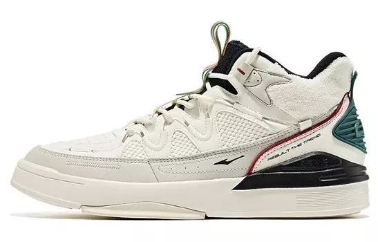 Кеды мужские, обувь для скейтбординга высокая белый серый Erke