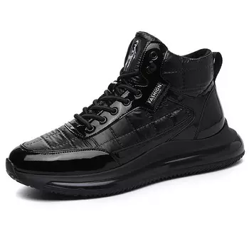 Кеды мужские, обувь для скейтбординга высокая черный Yedani