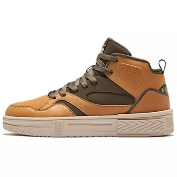 Кеды мужские, обувь для скейтбординга высокая коричневый Erke