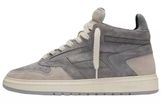 Кеды мужские, обувь для скейтбординга высокая серый Represent