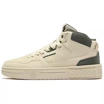 Кеды мужские, обувь для скейтбординга высокая теплая лен/пепельно-серый Erke