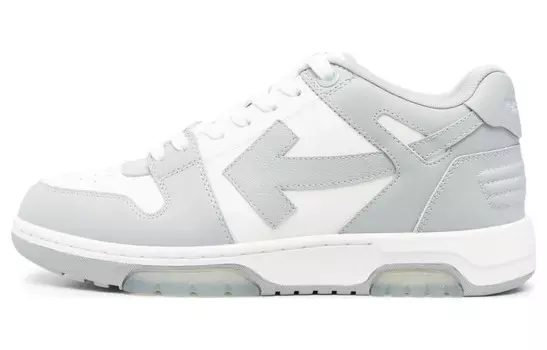 Кеды мужские Off-White Out Of Office, серый / белый
