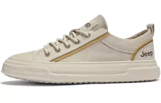 Кеды мужские с низким верхом песочного цвета Jeep