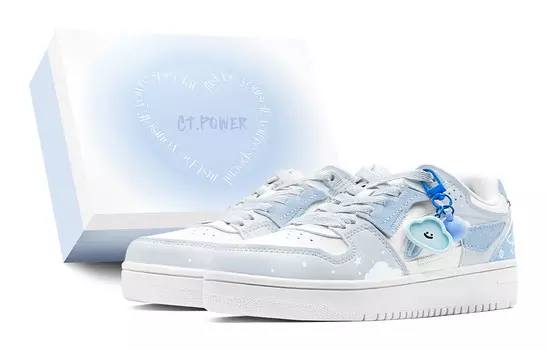 Кеды мужские, Tianji обувь для скейтбординга Низкая Синий/Белый Lining