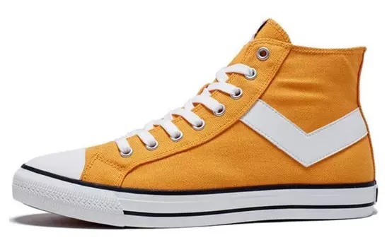 Кеды мужские высокие желтые Pony