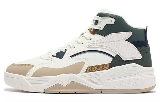 Кеды мужские, Xingran обувь для скейтбординга Высокая Белый/Серый 361°