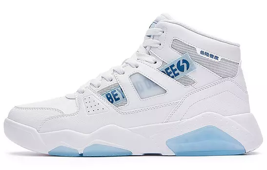 Кеды мужские, Xingran обувь для скейтбординга Высокая Белый/Синий 361°