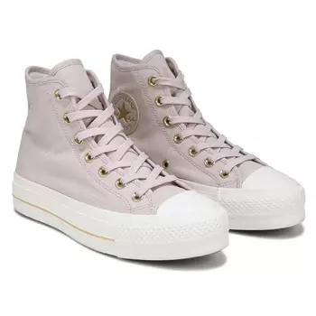 Кеды на платформе Chuck Taylor All Star Hi Lift от Converse, pink/gold