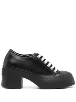 Кеды на платформе Marni, черный