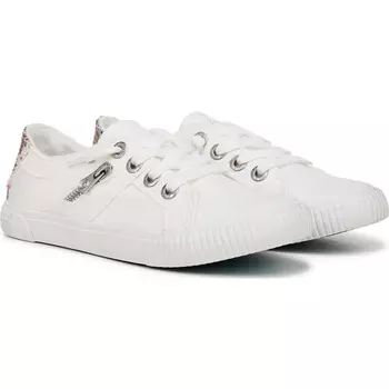 Кеды на шнурках с рисунком в виде фруктов Blowfish Malibu, white canvas