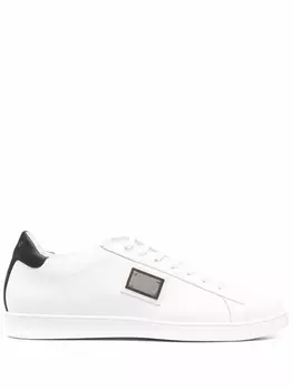 Кеды на шнуровке Philipp Plein, белый