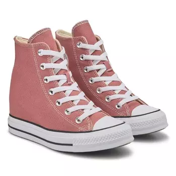 Кеды на танкетке Chuck Taylor Classic от Converse, cognac