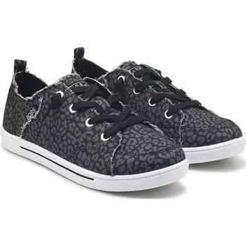 Кеды на тканевой подошве Bobs b cute 2.0 от Skechers, black/grey leopard canvas