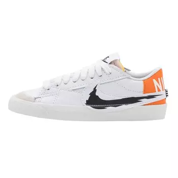 Кеды Nike Blazer Low 77 Jumbo, белый/оранжевый/черный