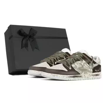 Кеды Nike Dunk Skateboard Shoes Unisex Low-Top Brown