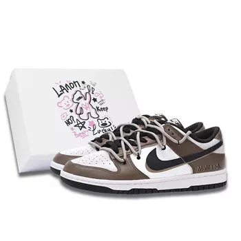 Кеды Nike Dunk Skateboard Shoes Unisex Low-Top Brown
