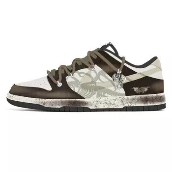 Кеды Nike Dunk Skateboard Shoes Unisex Low-Top Brown