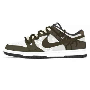 Кеды Nike Dunk Skateboard Shoes Unisex Low-Top Brown