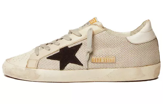 Кеды низкие Golden Goose Super-Star, кремовый