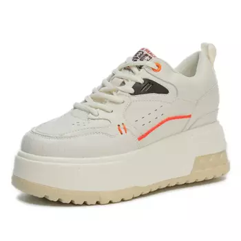 Кеды NRDROFFICIAL Skateboard Shoes Women's Low-Top, белый