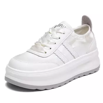Кеды NRDROFFICIAL Skateboard Shoes Women's Low-Top, белый