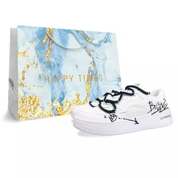 Кеды, обувь для скейтборда Pontoon Boats Unisex Low-Top Yellow Lining