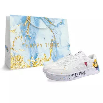 Кеды, обувь для скейтборда Pontoon Boats Unisex Low-Top Yellow Lining