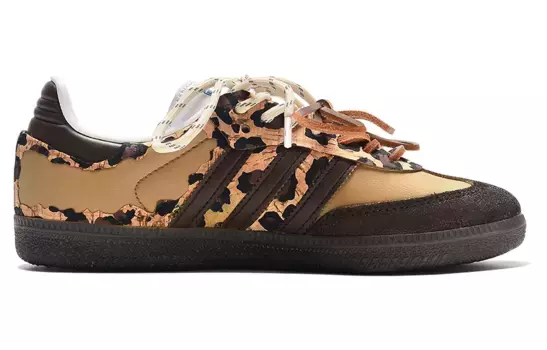 Кеды, обувь для скейтборда SAMBA OG, унисекс, низкие коричневый цвета Adidas Originals