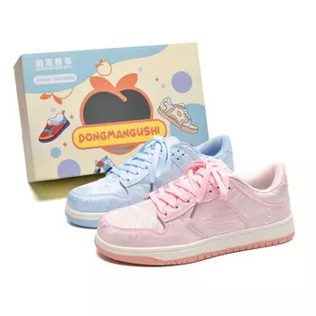 Кеды, обувь для скейтборда унисекс с низким верхом Anime Story, черный