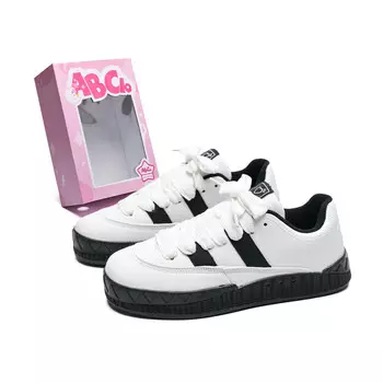 Кеды, обувь для скейтборда унисекс с низким верхом Abcio, черный