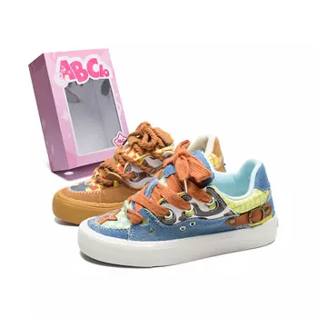 Кеды, обувь для скейтборда унисекс с низким верхом Abcio, цвет Denim Blue