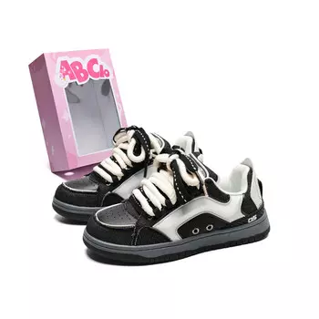 Кеды, обувь для скейтборда унисекс с низким верхом Abcio, цвет Mismatched