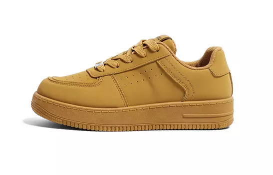 Кеды, обувь для скейтборда унисекс с низким верхом Huanqiu, коричневый