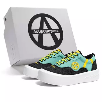 Кеды, обувь для скейтборда унисекс с низким верхом Acupuncture, синий