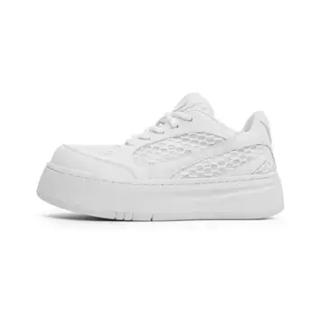 Кеды, обувь для скейтборда унисекс с низким верхом Angelmix, белый