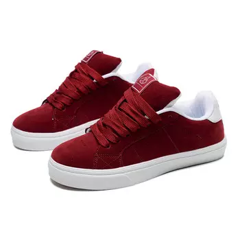 Кеды, обувь для скейтборда унисекс с низким верхом Anime Story, цвет Burgundy