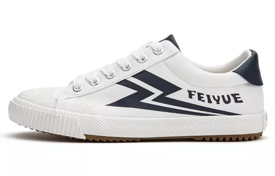 Кеды, обувь для скейтборда унисекс с низким верхом Dafu Leaps Forward, белый/синий