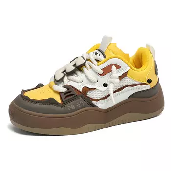 Кеды, обувь для скейтборда унисекс с низким верхом Locke, желтый