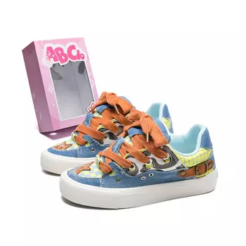 Кеды, обувь для скейтборда унисекс с низким верхом Abcio, коричневый