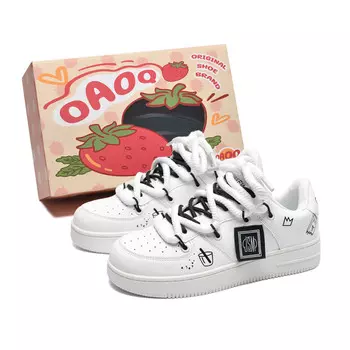 Кеды, обувь для скейтборда унисекс с низким верхом Oaoq, черный