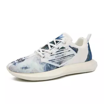 Кеды, обувь для скейтборда унисекс с низким верхом Norvincy, цвет Geometric Black Panther