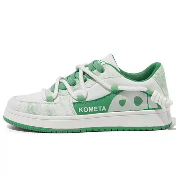 Кеды, обувь для скейтборда унисекс с низким верхом Kometa.A, цвет Panda Black