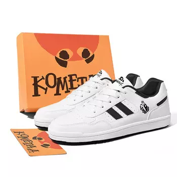 Кеды, обувь для скейтборда унисекс с низким верхом Kometa.A, цвет Vintage White