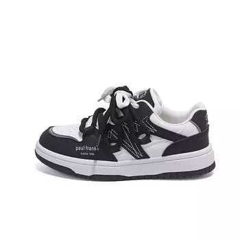 Кеды, обувь для скейтборда унисекс с низким верхом Paul Frank, черный/белый