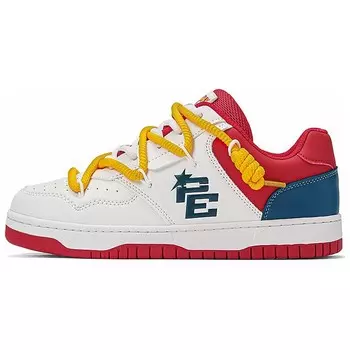 Кеды, обувь для скейтборда унисекс с низким верхом Pepe The Frog, белый/красный