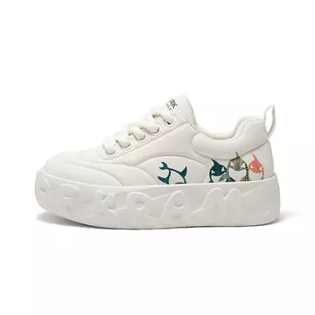 Кеды, обувь для скейтборда унисекс с низким верхом Fairwhale, черный