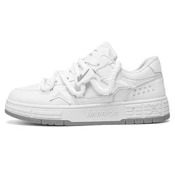 Кеды, обувь для скейтборда унисекс с низким верхом Warrior, черный