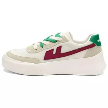 Кеды, обувь для скейтборда унисекс с низким верхом Warrior, белый/серый/синий