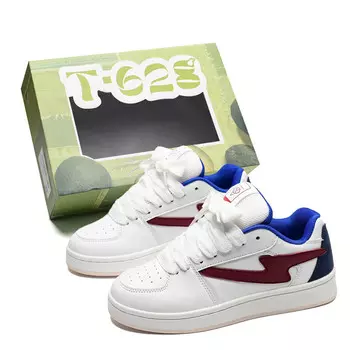 Кеды, обувь для скейтборда унисекс с низким верхом T628, цвет Khaki red