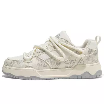 Кеды, обувь для скейтборда унисекс с низким верхом Tcellars, бежевый